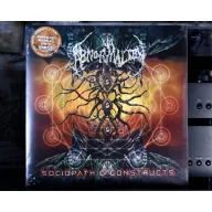   Abnormality - Sociophatic Constructs LP Amber Red Marbled Ltd. Edition Numbered 200 Copies