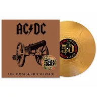   AC/DC - For Those About To Rock We Salute You 180g Gold Metallic Ltd. LP