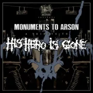   V/A - Monuments To Arson: a Tribute To His Hero is Gone Black White LP