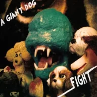 A Giant Dog - Fight (Green) Green LP