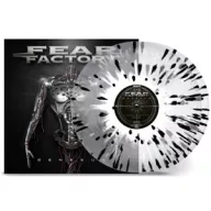   Fear Factory - Genexus Crystal Clear With Black White Splatter 2LP