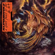 Alpha Wolf - A Quiet Place To Die Opaque Orange LP