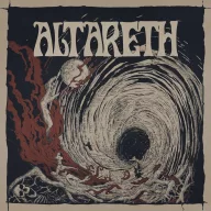 Altareth - Blood Cool Blue Marbled LP