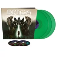 Epica - Omega Alive 3LP Green + DVD + Blu-ray Earbook