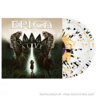 Epica - Omega Alive 3LP White Yellow Black Spatter