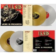   UK Subs - Work In Progress  Gold Silver Collectors Ed. 2x10" Vinyl LP