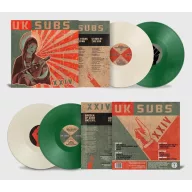   UK Subs - XXIV Green Clear Collectors Ed. 2x10" Vinyl LP