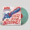 Blood Money - Red Raw and Bleeding! Turquoise Marbled LP