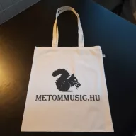 Vászon bevásárló táska - Metommusic LOGO