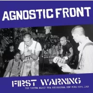 Agnostic Front - First Warning Blue LP