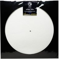 Bőr Lemeztányér - Fehér