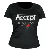 Accept - Restless and Live női póló, M